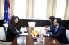 Посланица у Представничком дому и предсједавајућа Комисије за спољне послове Даријана Филиповић примила у наступну посјету амбасадора Републике Француске у БиХ 